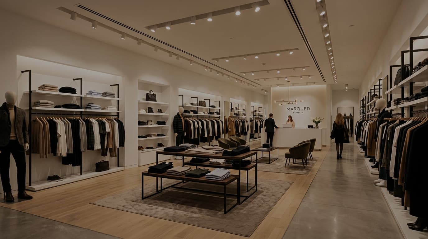 Outlet store interior