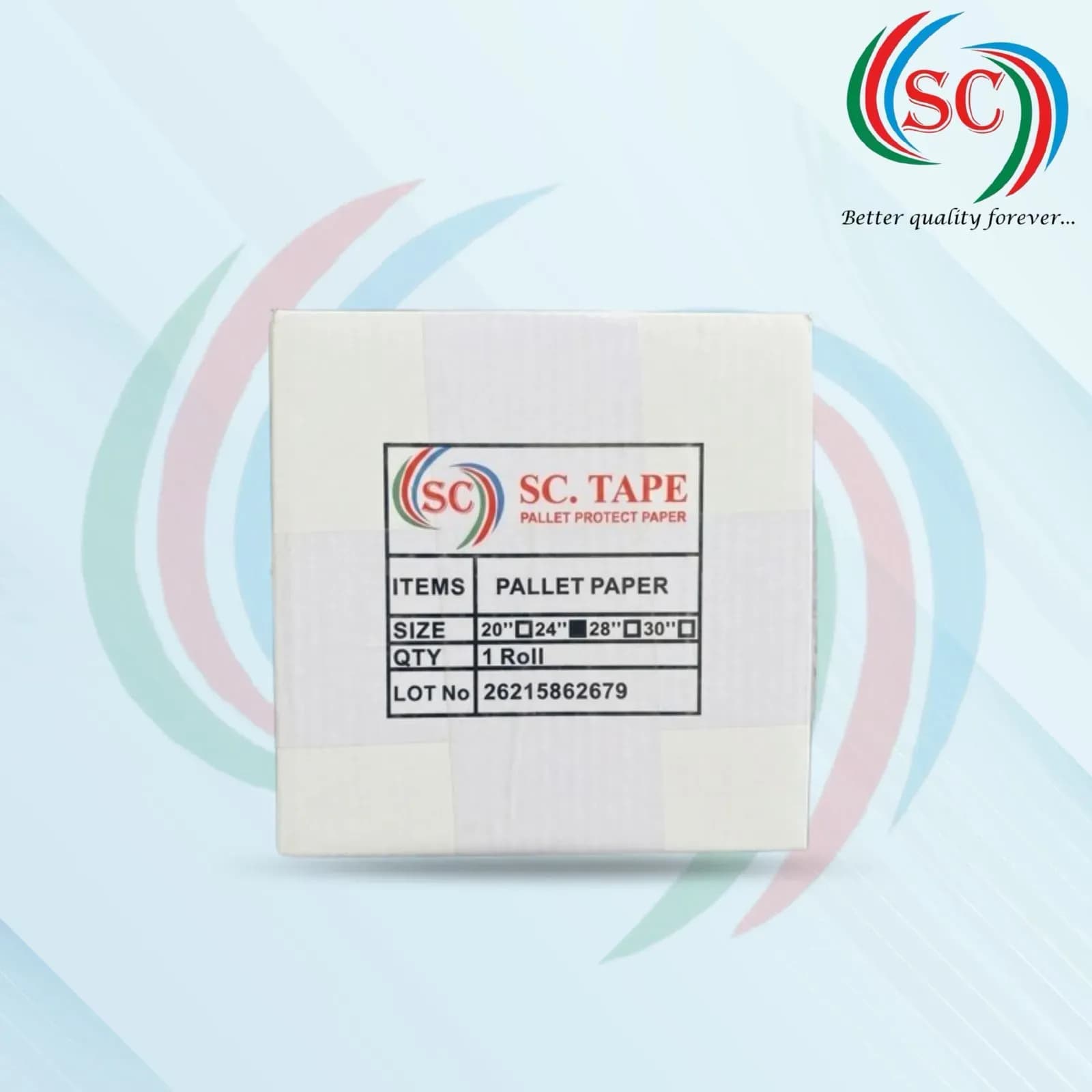 SC TAPE -24`` | Premium Pallet Protect Paper for Textile Screen Printing thumbnail 2