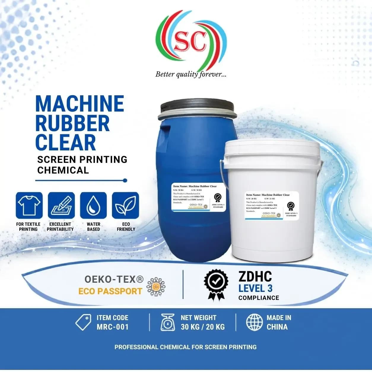 Table Rubber Clear