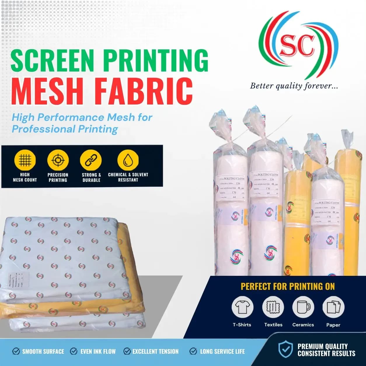 Screen Printing Mesh Fabric