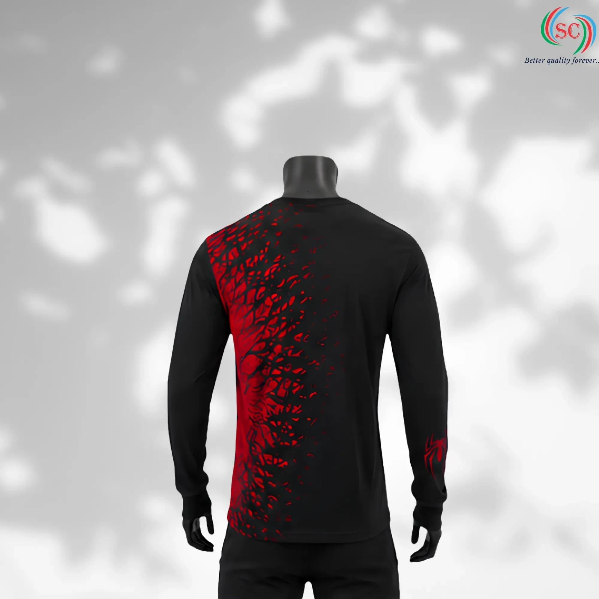 Spider Venom Premium Red & Black Full Sleeve T-Shirt thumbnail 6